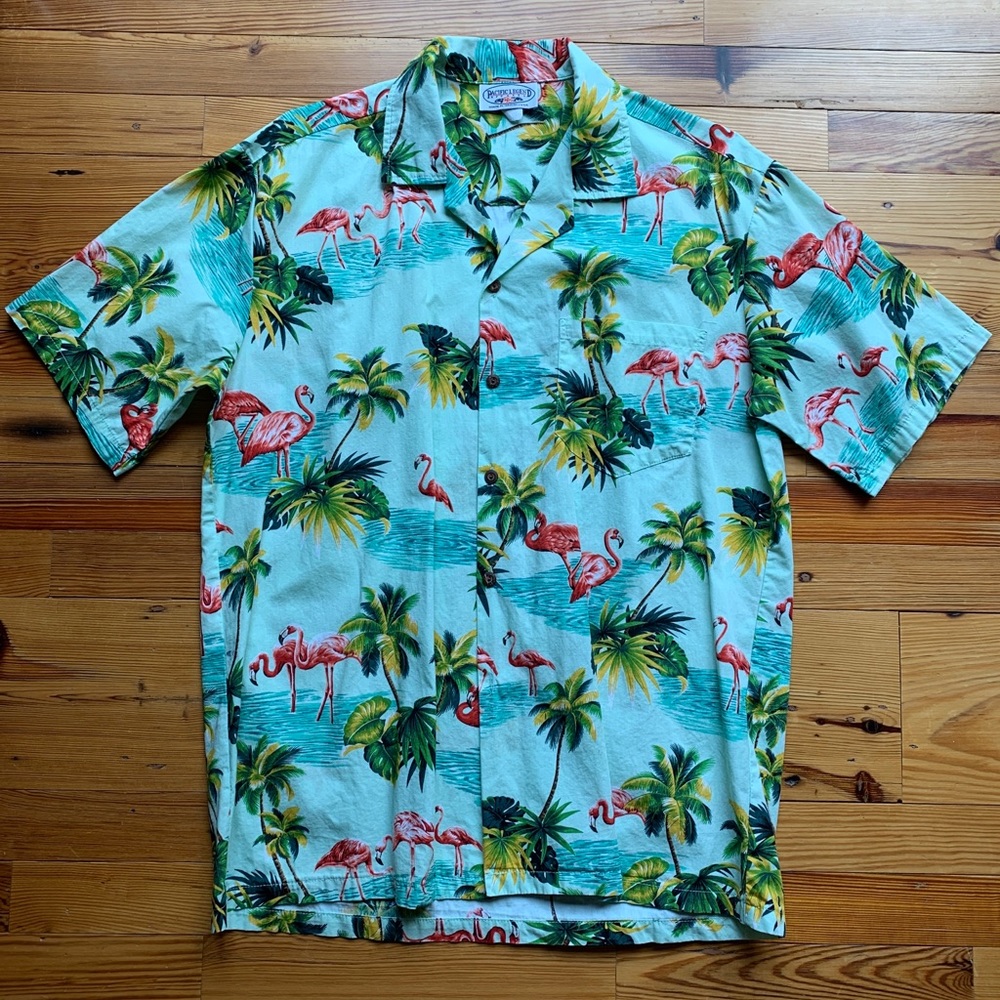 Flamingos Hawaiian Shirt